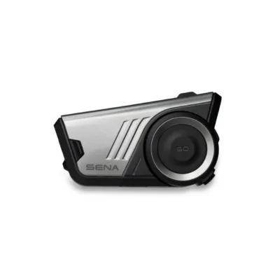 Sena 60S-01 must/hall Bluetooth 5.3 mootorratta intercom Harman Kardon heliga, Mesh/24 kasutajale, IPX7 veekindel, FM-raadio, kiivrikinnitus