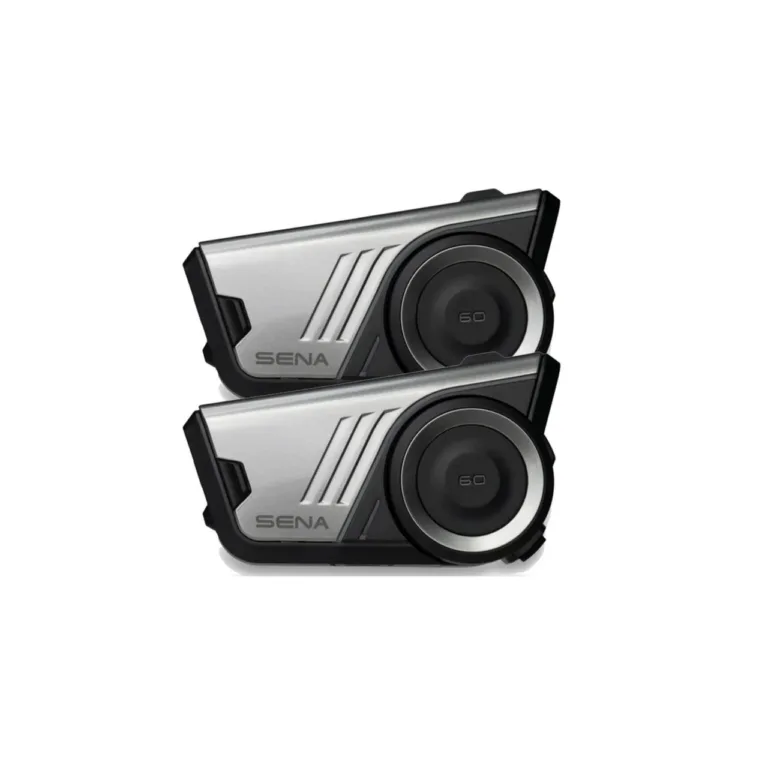 Sena 60S Duo 2 tk must/hall mootorratta kiivri interkom Harman Kardon heliga, Bluetooth 5.3, IPX7, kuni 8 km ulatus