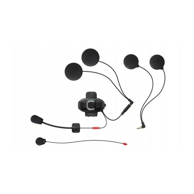 SENA SF2-03 FX Pro V2 73x39x17 mm IP65 must Bluetooth 4.1 mootorratta intercom, 800 m ulatus, 13 h aku