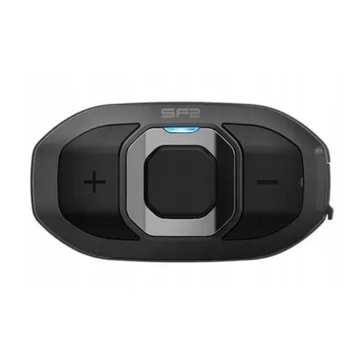 SENA SF2-03 FX Pro V2 73x39x17 mm IP65 must Bluetooth 4.1 mootorratta intercom, 800 m ulatus, 13 h aku
