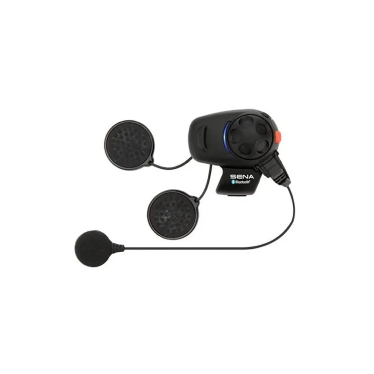 SENA SMH5-10 must mootorratta Bluetooth 3.0 intercom, 400 m ulatus, 7 h kõneaeg, LiPo aku, 69,9x45x30,6 mm