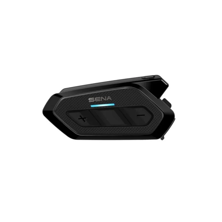 Sena Spider RT1 Dual Pack 2 tk Mesh/Bluetooth 5.2 mootorratta intercom must/hall, CE-sertifikaadiga, 12 h kõneaega, 97x48x27 mm