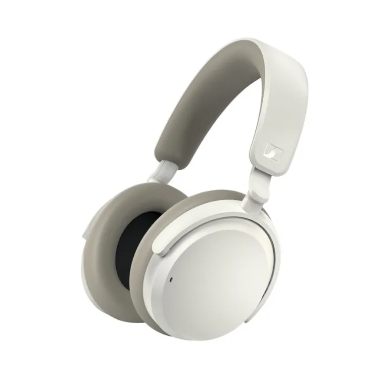 Sennheiser Accentum 700175 juhtmevabad valged Bluetooth 5.2 mürasummutusega kõrvaklapid, 50 h tööaeg, sisseehitatud mikrofon, ümber kõrva disain