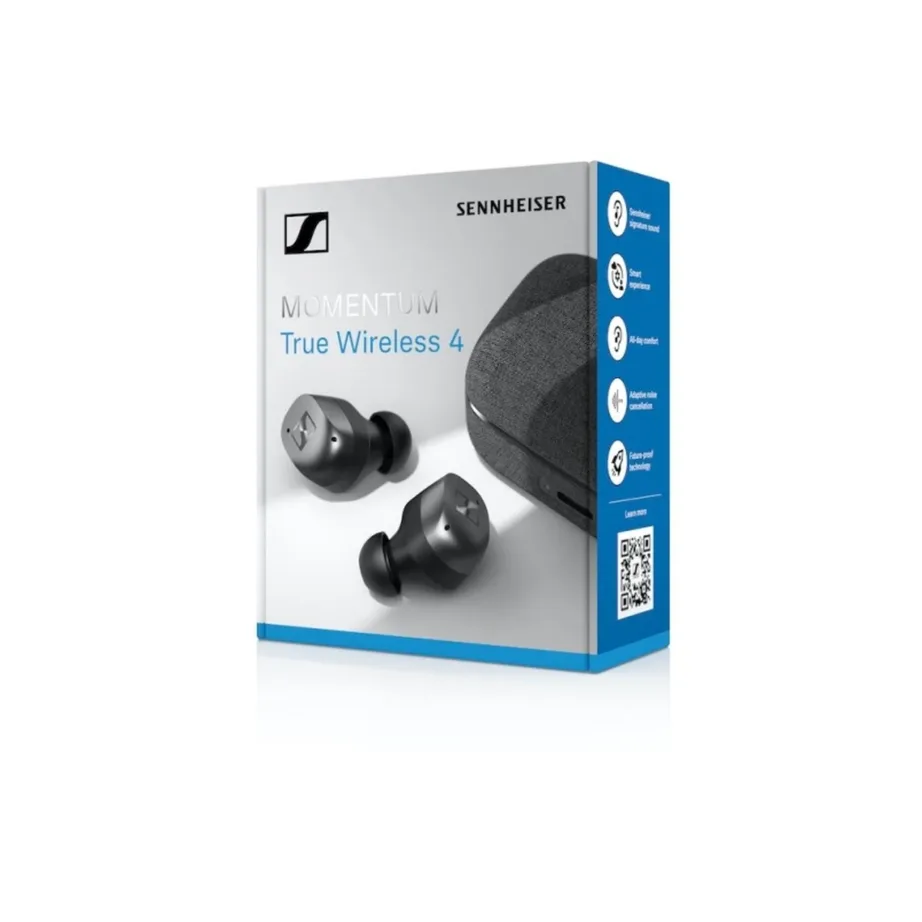 Sennheiser Momentum True Wireless 4 7,5 h Bluetooth 5.4 in-ear kõrvaklapid, must/graphite, USB-C, mürasummutusega, mudel 700365, muusika jaoks – 6