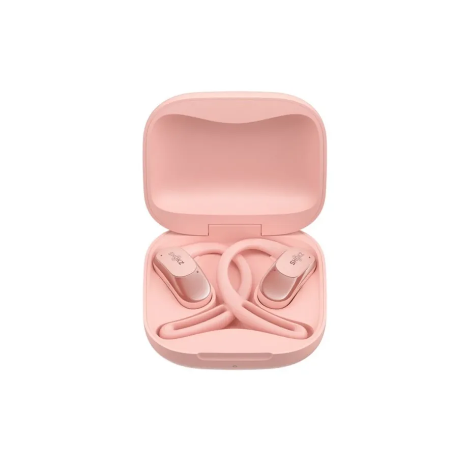 SHOKZ OpenFit Air T511-ST-PK roosad IP54 Bluetooth 5.2 juhtmevabad kõrva-aasaga kõrvaklapid kõnede, muusika ja spordi jaoks – 4