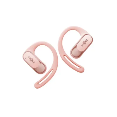 SHOKZ OpenFit Air T511-ST-PK roosad IP54 Bluetooth 5.2 juhtmevabad kõrva-aasaga kõrvaklapid kõnede, muusika ja spordi jaoks