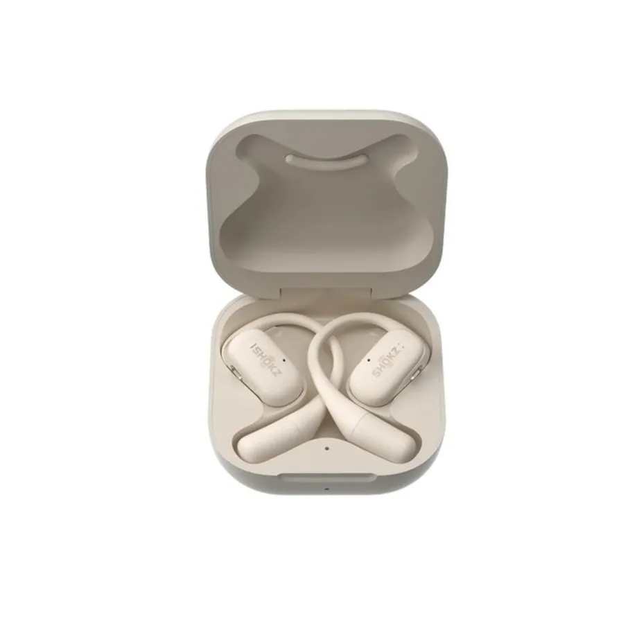 SHOKZ OpenFit T910-ST-BG valged IP54 juhtmevabad ear-hook kõrvaklapid 7 h aku ja mikrofoniga, Bluetooth 5.2, sport/jooks/igapäev – 4