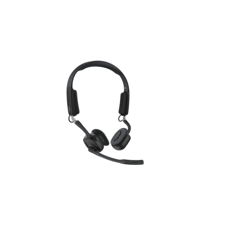 SHOKZ OpenMeet C610-AN-BK-EU must juhtmevaba luujuhtivusega Bluetooth kontorikõrvaklappide komplekt mürasummutava mikrofoniga, 78 g, plastik/titaan, PC/Mac/mobiilseadmetele