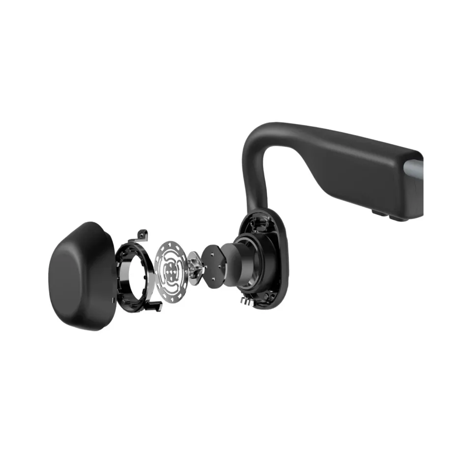 SHOKZ OpenMove S661GY IP55 hall juhtmevaba luuülekandega spordikõrvaklapid kaelapaelaga, Bluetooth 5.1, 6 h aku – 4