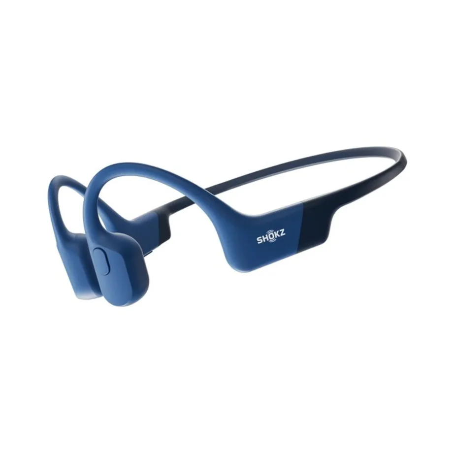 SHOKZ OpenRun 26 g sinised IP67 luujuhtivusega spordikõrvaklapid kaelaribaga, Bluetooth 5.1