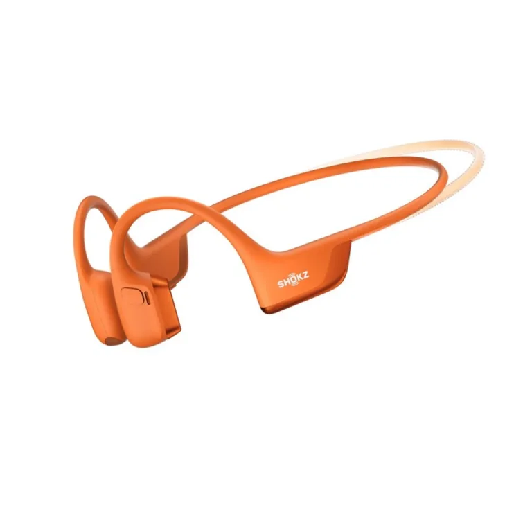 SHOKZ OpenRun Pro 2 Mini oranž IP55 spordibinauraalne juhtmevaba kõrvaklappidega peakomplekt, Bluetooth 5.3, 12 t, 30,3 g
