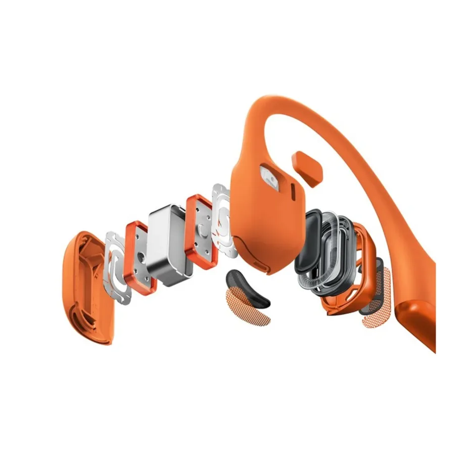 Shokz OpenRun Pro 2 S820-ST-OR 30,3 g oranž IP55 spordiks juhtmevaba luu juhtivusega Bluetooth 5.3 peakomplekt kandekotiga – 4