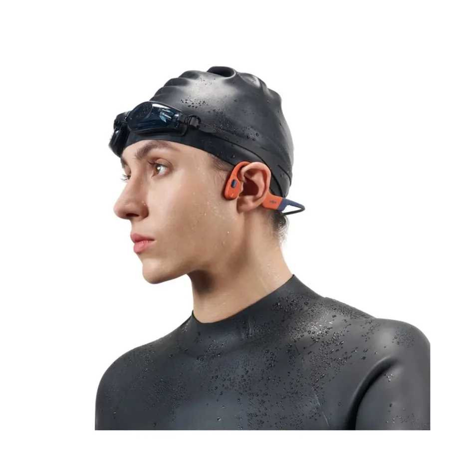 SHOKZ OpenSwim Pro S710-ST-RD IP68 veekindlad luujuhtivusega spordikõrvaklapid 27,3 g, Bluetooth, must/punane – 2