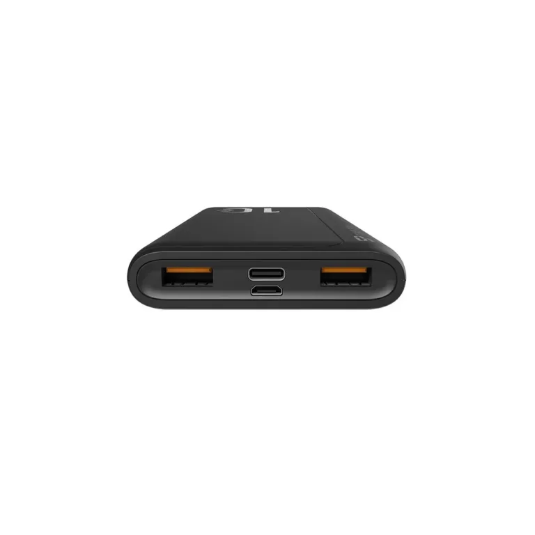 Silicon Power QP15 SP10KMAPBKQP150K 10 000 mAh must plastkorpusega akupank 2x USB-A, USB-C PD, Micro-USB, 3 seadme laadimiseks