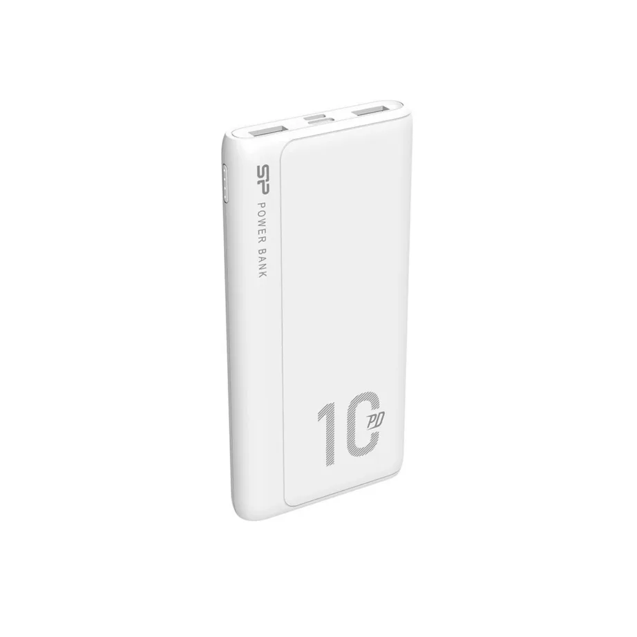 Silicon Power QP15 SP10KMAPBKQP150W 10000mAh valge akupank 2x USB-A, USB-C PD, 3 seadmele – 2