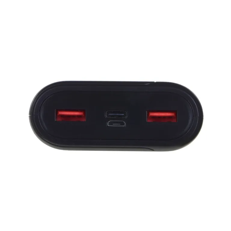 Silicon Power QS15 SP20KMAPBKQS150K 20000 mAh must 2x USB-A ja USB-C PD kiirlaadimisega akupank 3 seadmele