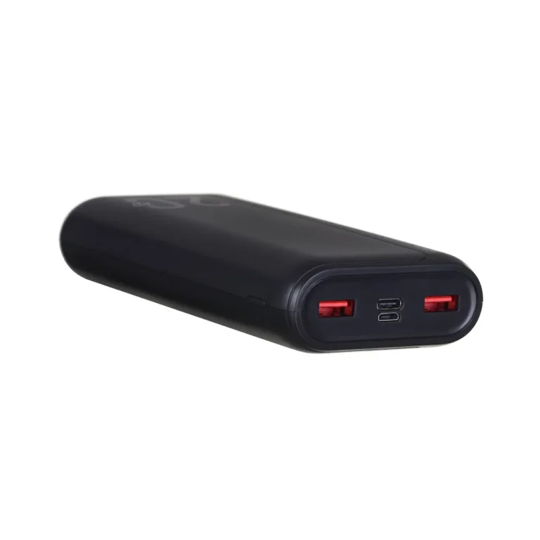 Silicon Power QS15 SP20KMAPBKQS150K 20000 mAh must 2x USB-A ja USB-C PD kiirlaadimisega akupank 3 seadmele