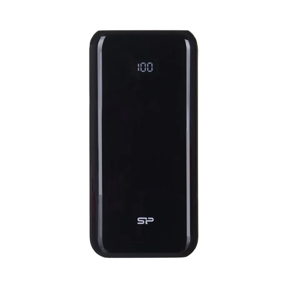 Silicon Power QS28 20000 mAh must akupank 2x USB-A, USB-C PD kiirlaadimisega, LED-ekraan, LiPo – 2