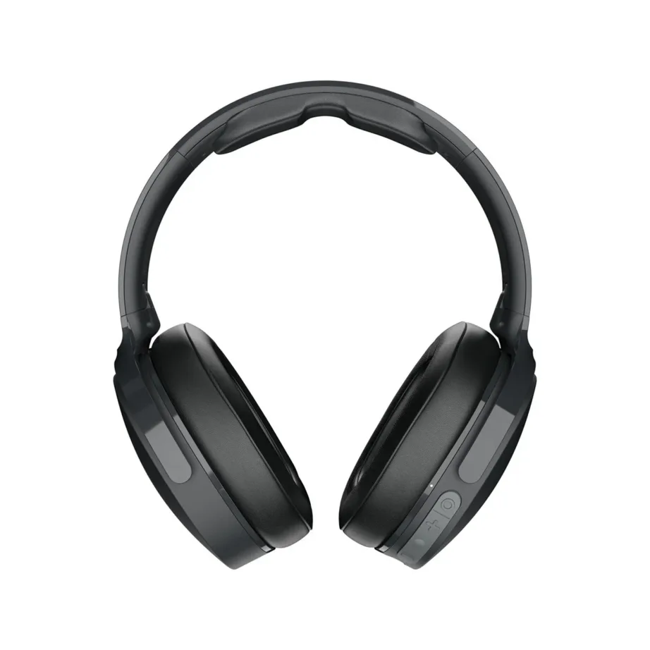 Skullcandy Hesh Evo S6HVW-N740 mustad juhtmevabad ja juhtmega üle-kõrva Bluetooth 5.0 kõrvaklapid mikrofoniga, kokkupandav, 36 h aku, USB-C, 205x245x59 mm – 2