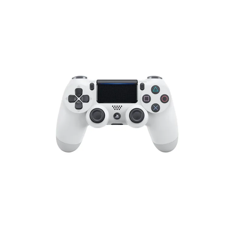 Sony DualShock 4 V2 Glacier White juhtmevaba mängupult 1000mAh akuga PlayStation 4-le
