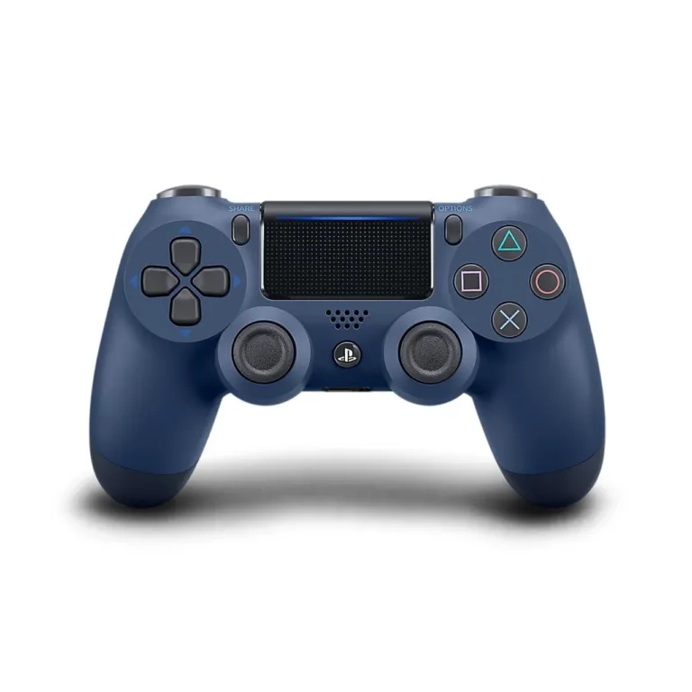 Sony DualShock 4 V2 sinine juhtmevaba/Bluetooth mängupult PlayStation 4-le, 1000 mAh aku, sisseehitatud puuteplaat ja vibratsioon