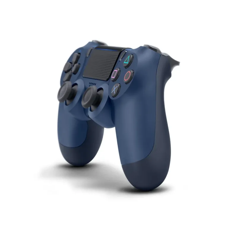 Sony DualShock 4 V2 sinine juhtmevaba/Bluetooth mängupult PlayStation 4-le, 1000 mAh aku, sisseehitatud puuteplaat ja vibratsioon