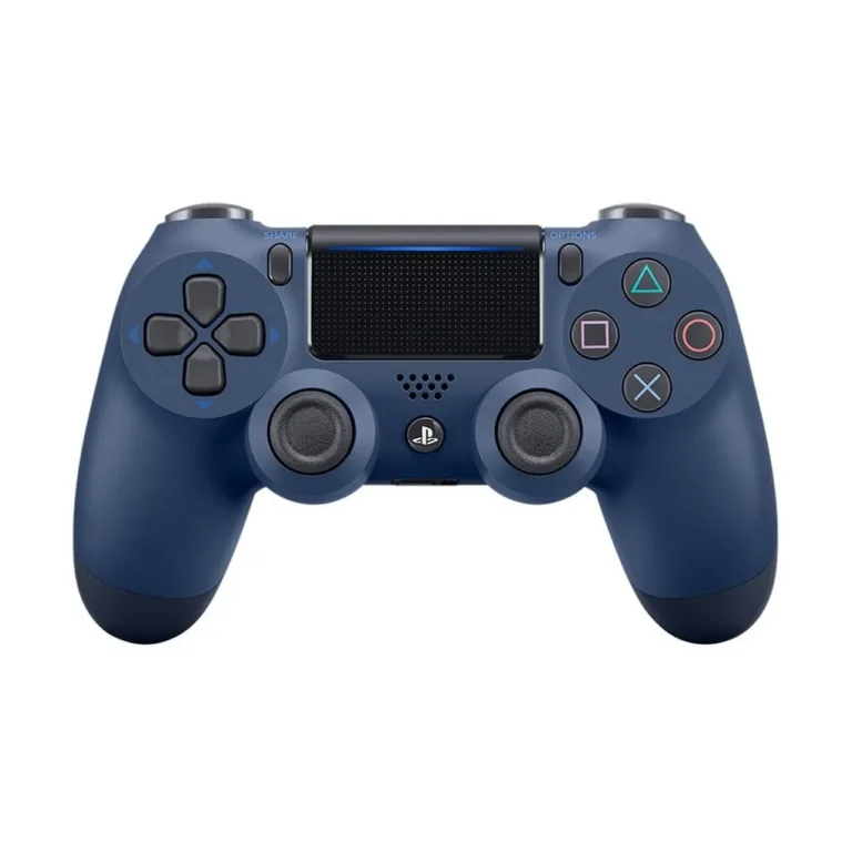 Sony DualShock 4 V2 sinine juhtmevaba/Bluetooth mängupult PlayStation 4-le, 1000 mAh aku, sisseehitatud puuteplaat ja vibratsioon