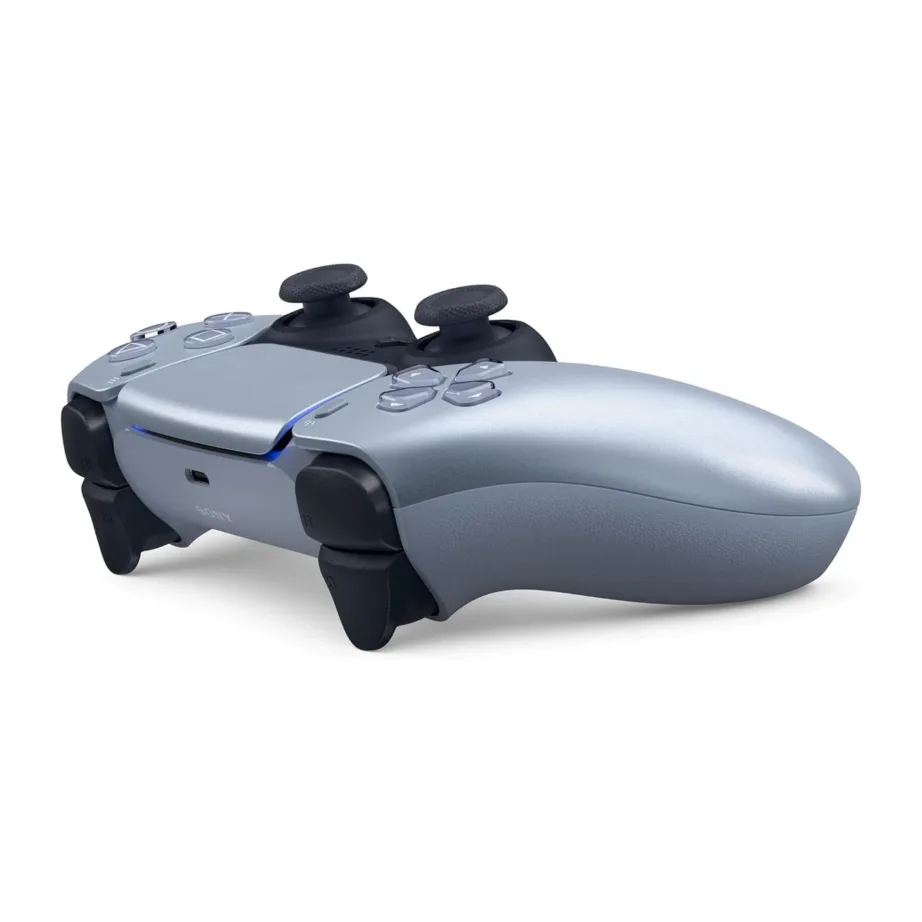 Sony PlayStation 5 DualSense Sterling Silver juhtmevaba ja juhtmega mängupult, Bluetooth/USB, sisseehitatud aku, platvormile PS5 – 2