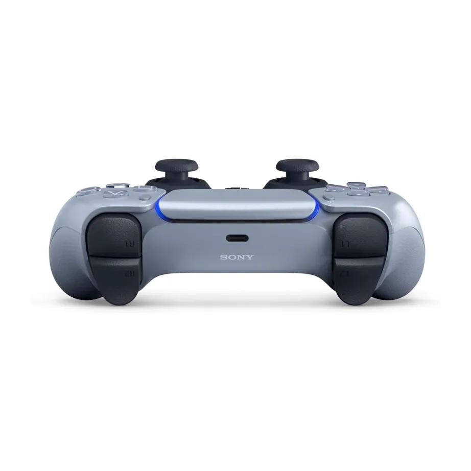 Sony PlayStation 5 DualSense Sterling Silver juhtmevaba ja juhtmega mängupult, Bluetooth/USB, sisseehitatud aku, platvormile PS5 – 4