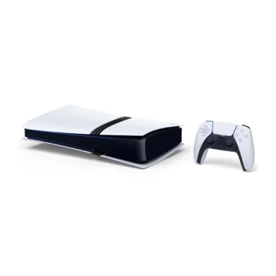 Sony PlayStation 5 Pro 2TB must/valge mängukonsool, AMD Ryzen Zen 2, 16 GB GDDR6, 8K, Wi-Fi 7, 1 gamepad