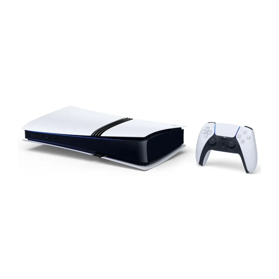 Sony PlayStation 5 Pro 2TB must/valge mängukonsool, AMD Ryzen Zen 2, 16 GB GDDR6, 8K, Wi-Fi 7, 1 gamepad