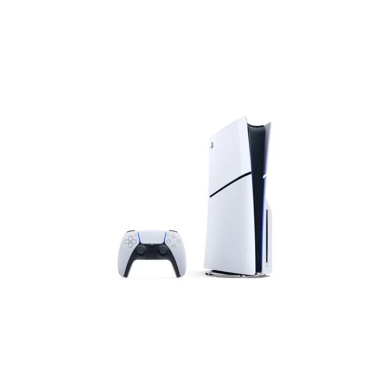Sony PlayStation 5 Slim 1TB valge/must mängukonsool Blu-ray/DVD, 8K UHD, AMD Ryzen Zen 2, Wi-Fi 6, Bluetooth 5.1, 358 x 216 x 92 mm