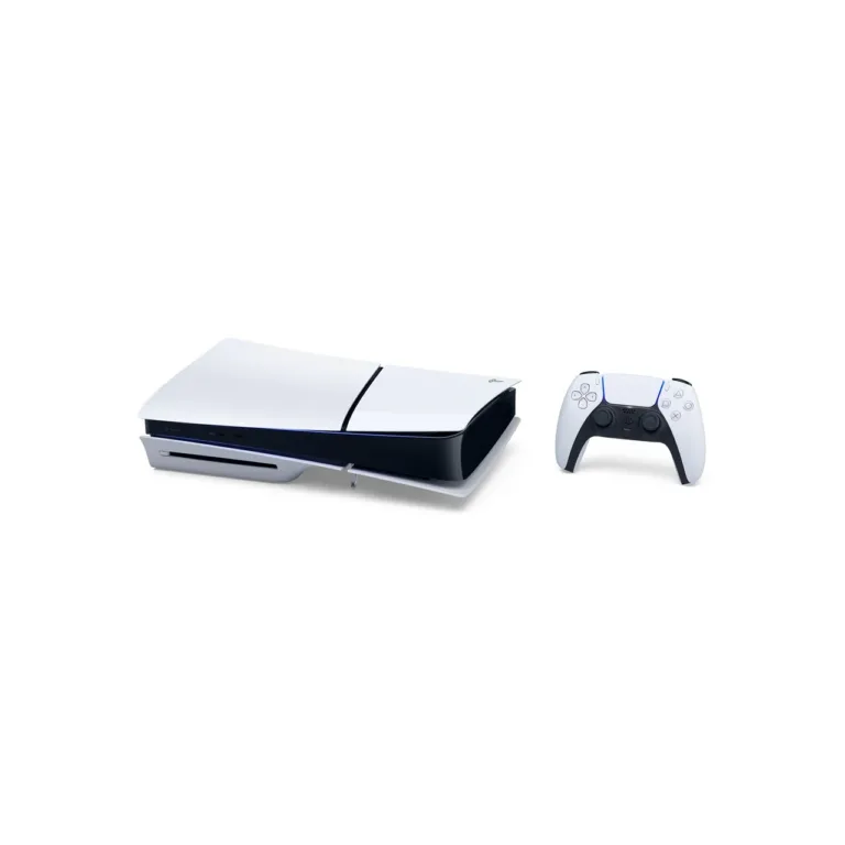 Sony PlayStation 5 Slim 1TB valge/must mängukonsool Blu-ray/DVD, 8K UHD, AMD Ryzen Zen 2, Wi-Fi 6, Bluetooth 5.1, 358 x 216 x 92 mm