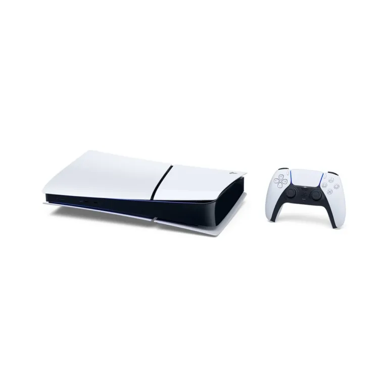 Sony PlayStation 5 Slim Digital Edition 1TB SSD valge/must mängukonsool, AMD Ryzen Zen 2, 8-tuumaline, Wi-Fi 6, Bluetooth 5.1, 80x358x216 mm
