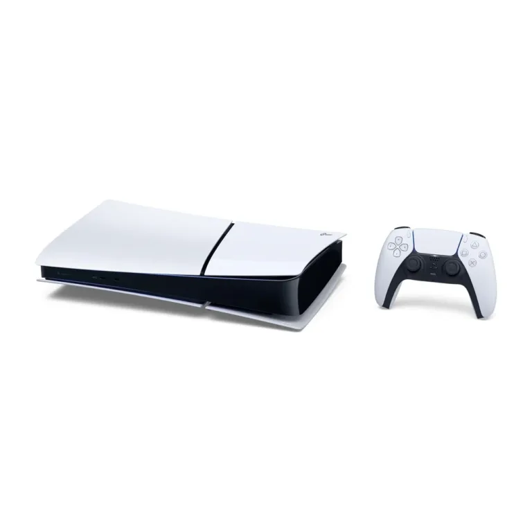 Sony PlayStation 5 Slim Digital Edition 1TB SSD valge/must mängukonsool, AMD Ryzen Zen 2, 8-tuumaline, Wi-Fi 6, Bluetooth 5.1, 80x358x216 mm