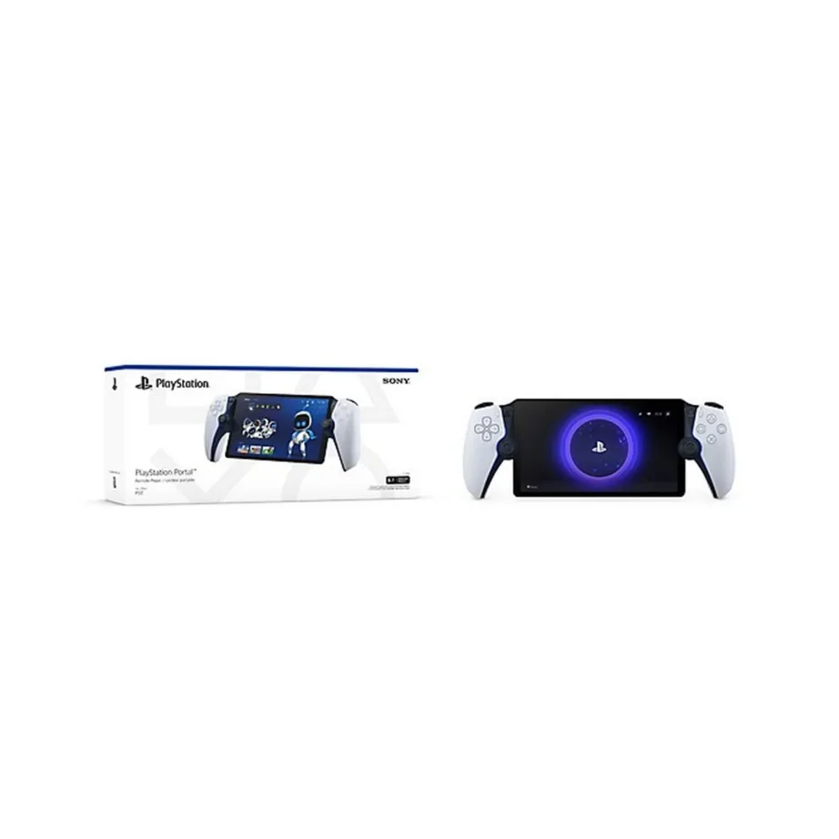 Sony PlayStation Portal CFI-Y1016 8″ LCD kaugmänguseade PS5 jaoks, valge/must, Wi-Fi – 6