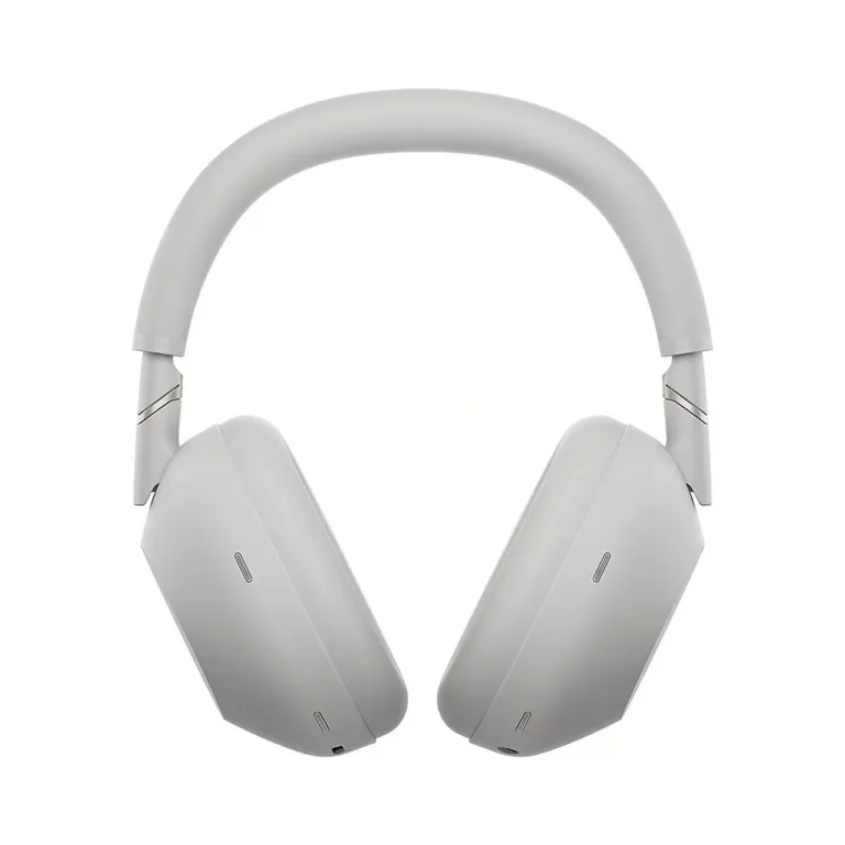 Sony WH-1000XM6S.CE7 Platinum Silver mürasummutavad Bluetooth ja USB-C kõrvaklapid 30h akuga, nahast kõrvapadjad, kokkupandavad, juhtmevabad ja juhtmega, spordi/muusika/kõnede jaoks