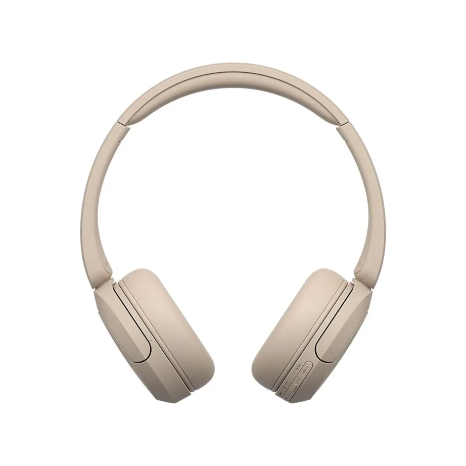 Sony WH-CH520C.CE7 juhtmevabad Bluetooth 5.2 kõrvaklapid, 40 h aku, USB-C laadimine, kõnedeks ja muusikaks, kreemikas – 2