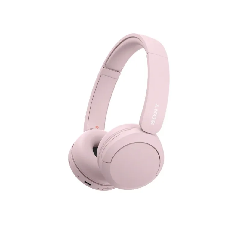 Sony WH-CH520P roosad Bluetooth 40 h aku ja mikrofoniga juhtmevabad kõrvapealsed kõrvaklapid kõnedele ja muusikale