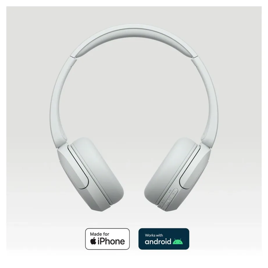 Sony WH-CH520W 147 g valged juhtmevabad Bluetooth 5.2 kõrvaklapid 40 h akuga, USB-C, mikrofoniga muusika ja kõnede jaoks – 2