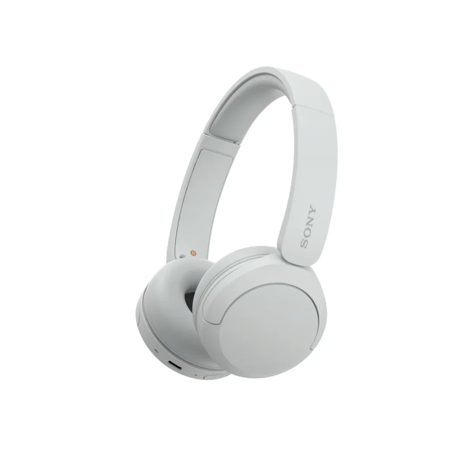 Sony WH-CH520W 147 g valged juhtmevabad Bluetooth 5.2 kõrvaklapid 40 h akuga, USB-C, mikrofoniga muusika ja kõnede jaoks