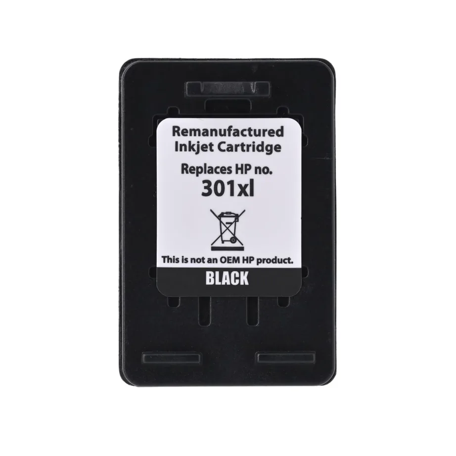 Superbulk B-H301Bk must tindikassett HP 301XL (CH563) asenduseks tindiprinteritele, 1 tk – 3