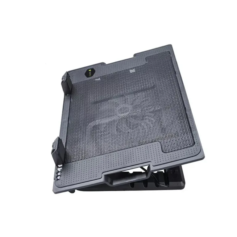Techly 106244 370x265x33 mm must sülearvutialus kuni 17,3'' ventilaatori ja USB-hubiga