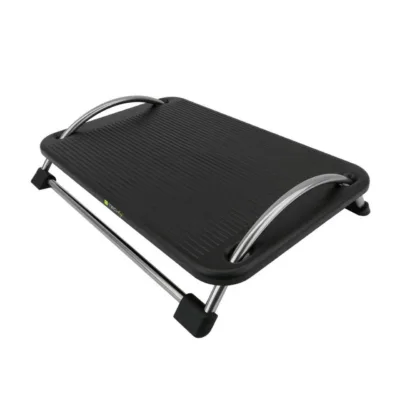 Techly ICA-FR 13 reguleeritava kõrgusega must ABS jalatugi 43x28 cm kontorisse