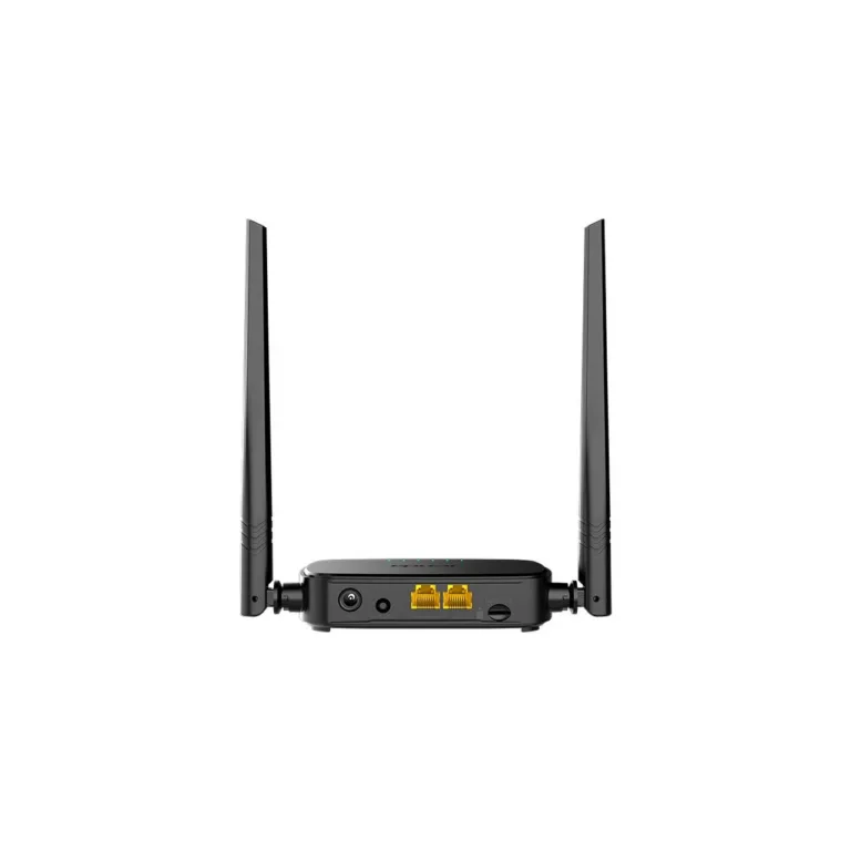 Tenda 4G05 must 4G/LTE ruuter 300 Mbit/s, 2 RJ-45 porti, NanoSIM, 2.4 GHz Wi-Fi