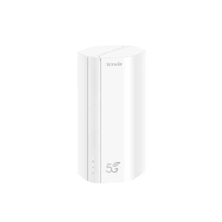Tenda 5G01 5G Dual Band Wi-Fi 6 (2200 Mbit/s) valge gigabitruuter NanoSIM-iga, 2 LAN-porti, lauale paigaldatav