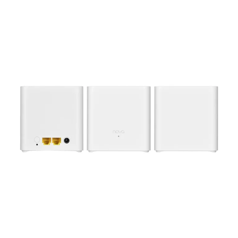 Tenda EX3-3pack 3-seadmelise Wi-Fi 6 (802.11ax) kahe sagedusalaga mesh-süsteem, valge, MU-MIMO, Amazon Alexa tugi, vanemliku järelevalvega