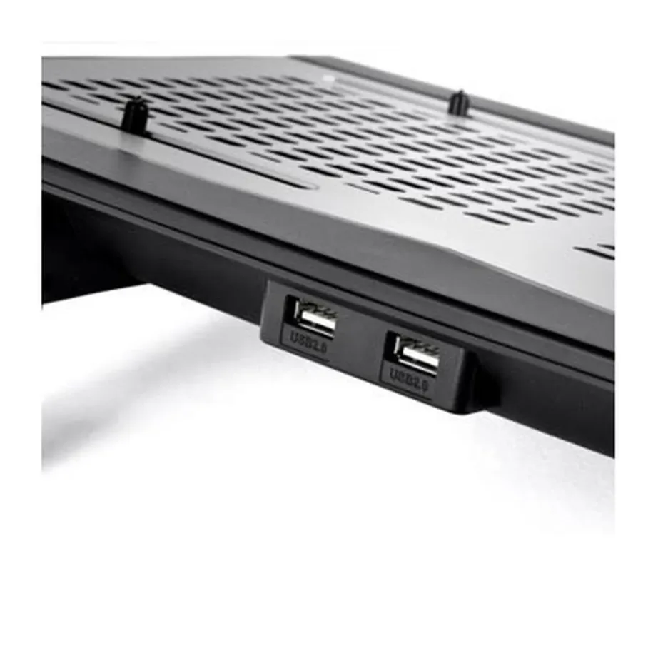 Thermaltake CL-N002-PL12BL-A 390×277,5 mm alumiiniumist must sülearvuti jahutusalus 2×120 mm ventilaatoriga, pöörlemiskiirus 1000–1300 p/min – 8