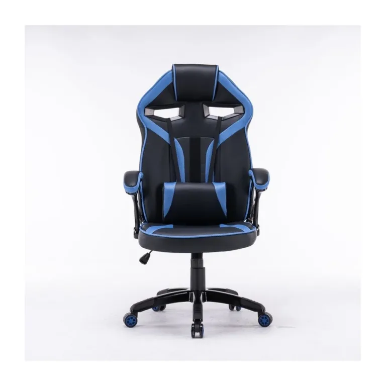 TOP E SHOP DRIFT NIE 66 cm laiune sinimust PC mänguritool, 2D reguleeritavate käetugede ja nimmepadjaga, kuni 120 kg