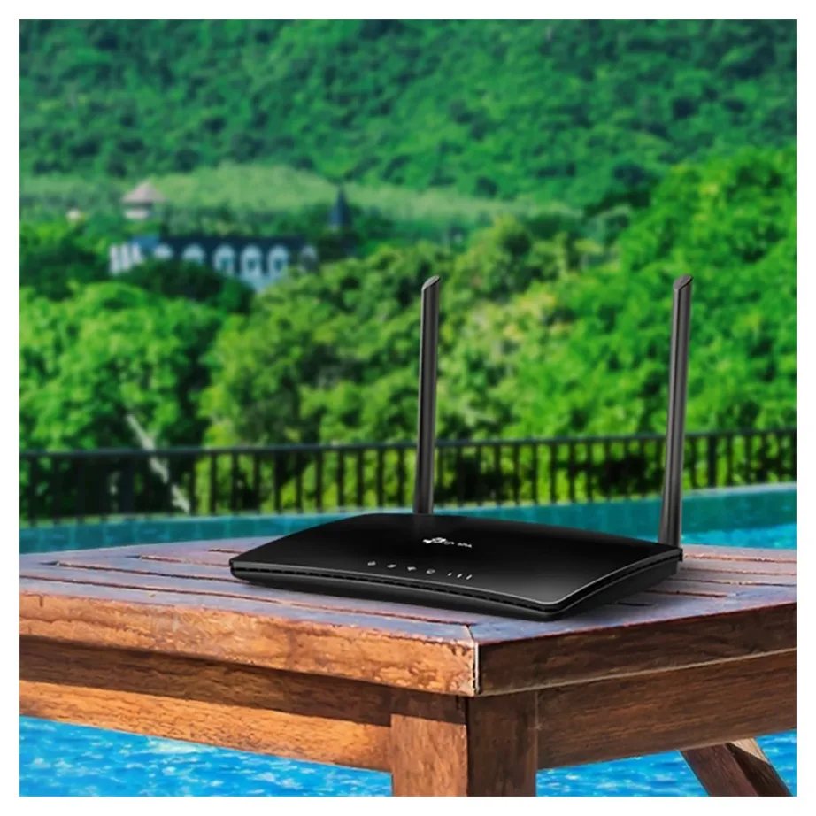 TP-Link Archer MR202 4G LTE AC750 kahe-sageduseline Wi-Fi ruuter, SIM-pesaga, 733 Mbit/s, 174×124,5×33,5 mm, must – 5